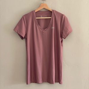 Under Armour Mauve Short Sleeve Tee